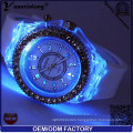 Yxl-698 Silicone Wristband Flashing Light Silicone LED Watch